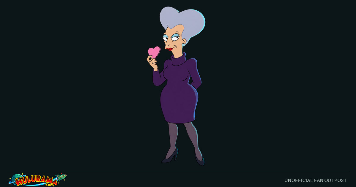 Mom holds a pink heart-shaped prop and smiles in a purple outfit.